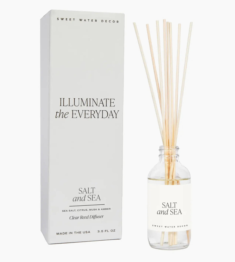 Sweet water decor reed diffuser salt and sea