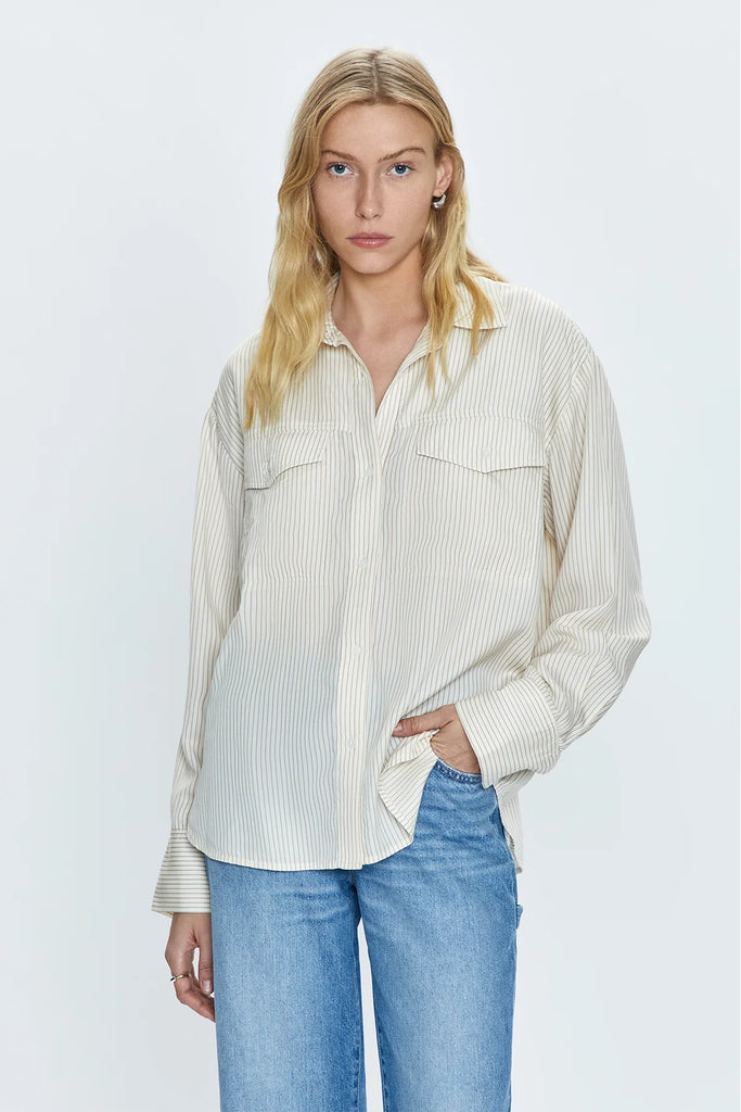 Nellie Oversized Button Down Shirt