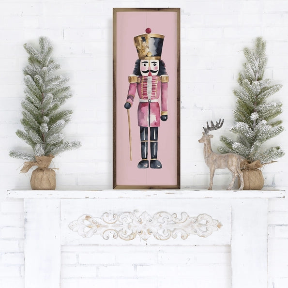 Pink Nutcracker Print