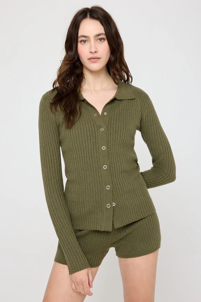 Aster Luxe Top Spruce