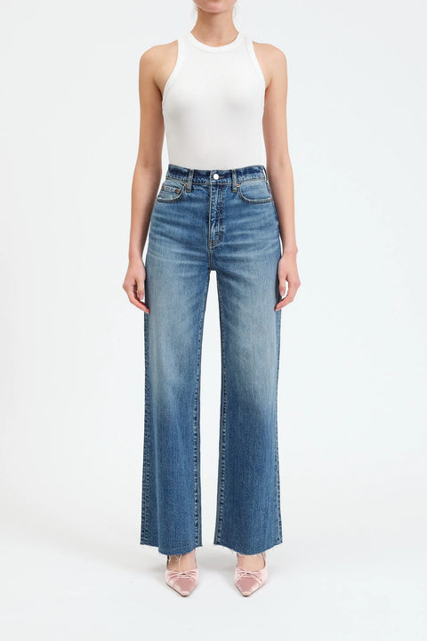 Far Out Stunner High Rise Wide Leg Jeans